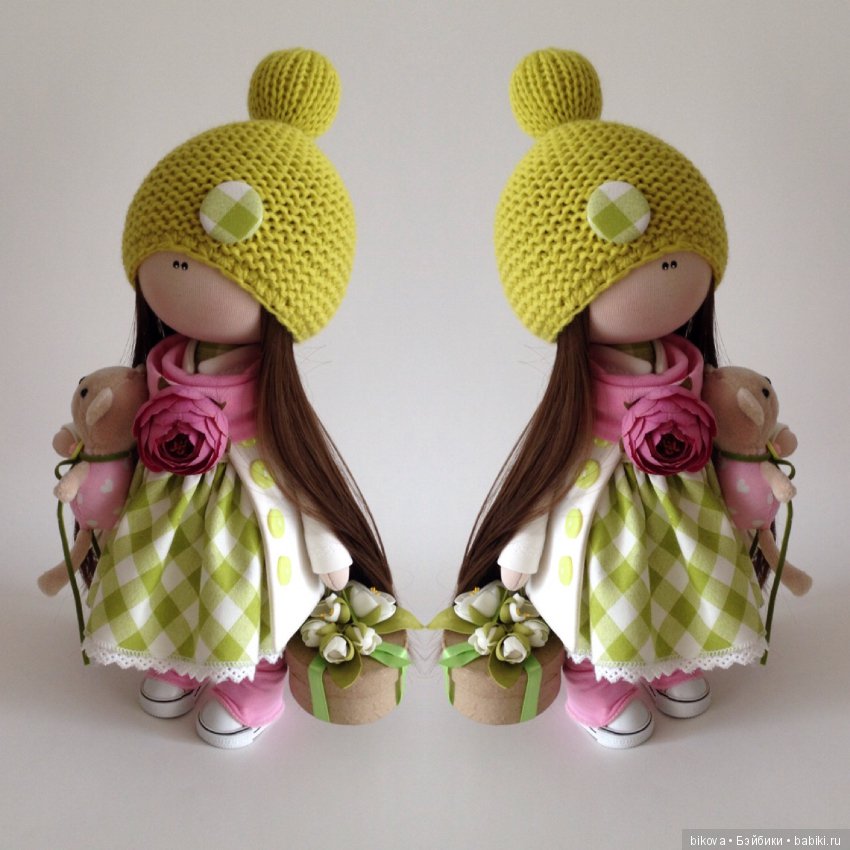 Текстильные малышки — Авторские текстильные куклы: Вальдорфские (фото 10)