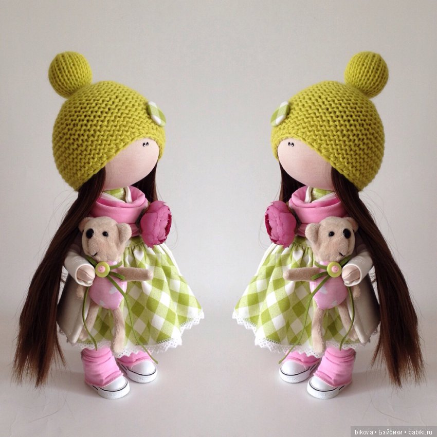 Текстильные малышки — Авторские текстильные куклы: Вальдорфские