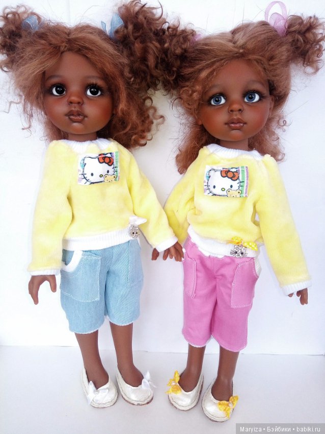 Этнические малышки ООАК Паолы Рейна