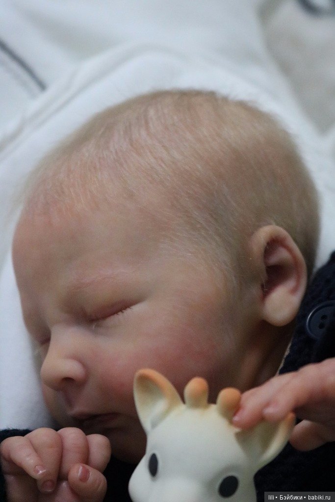 Realborn Joseph asleep — Молды и прототипы Реборн (Reborn): новинки (фото 3)