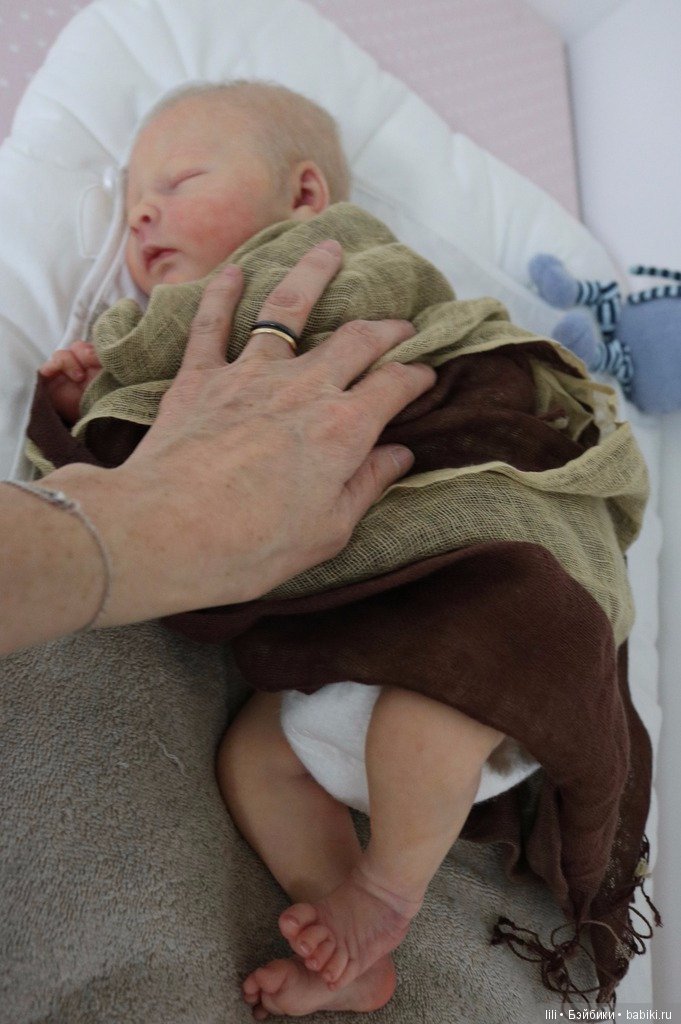 Realborn Joseph asleep — Молды и прототипы Реборн (Reborn): новинки (фото 9)