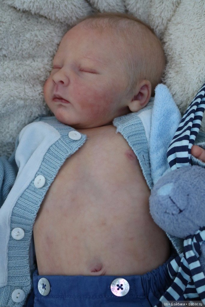 Realborn Joseph asleep — Молды и прототипы Реборн (Reborn): новинки (фото 7)