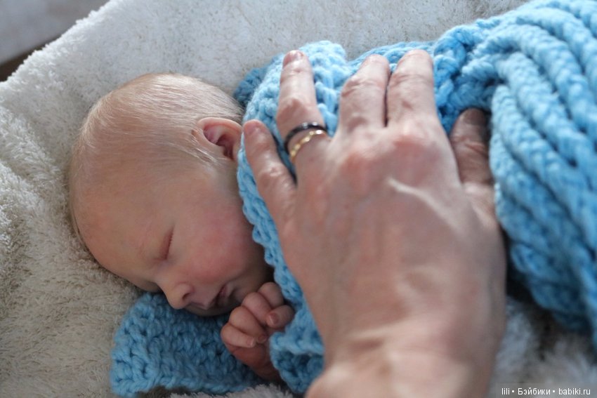 Realborn Joseph asleep — Молды и прототипы Реборн (Reborn): новинки