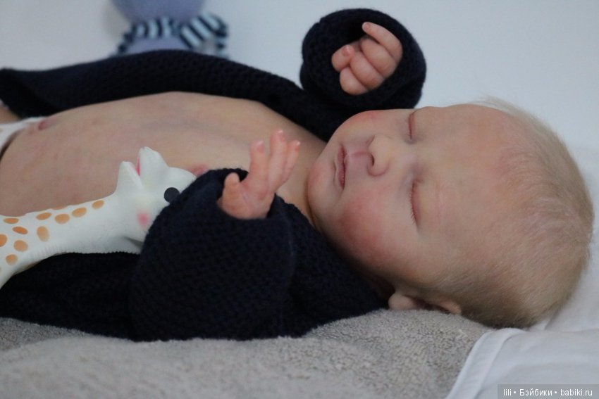 Realborn Joseph asleep — Молды и прототипы Реборн (Reborn): новинки (фото 5)