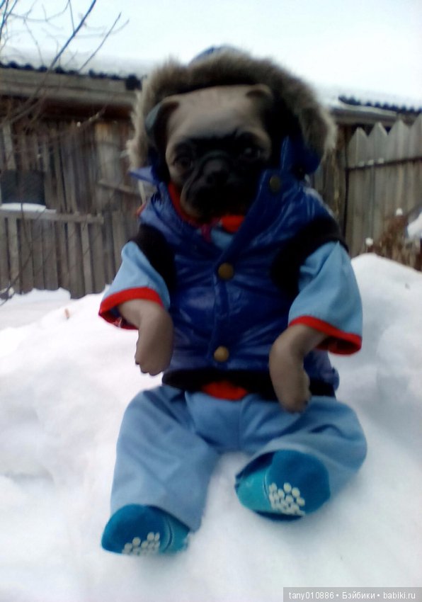 Зимняя прогулка — Интересные игрушки и фигурки (разное): редкие