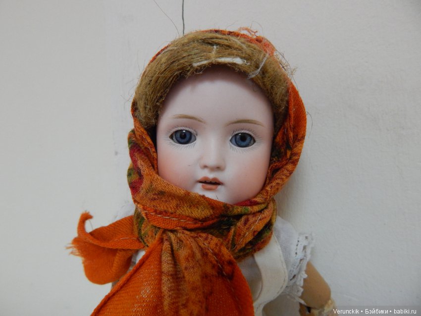Кукла Русская - антикварная Шрайер и Фингергут 532 молд (фото 8)