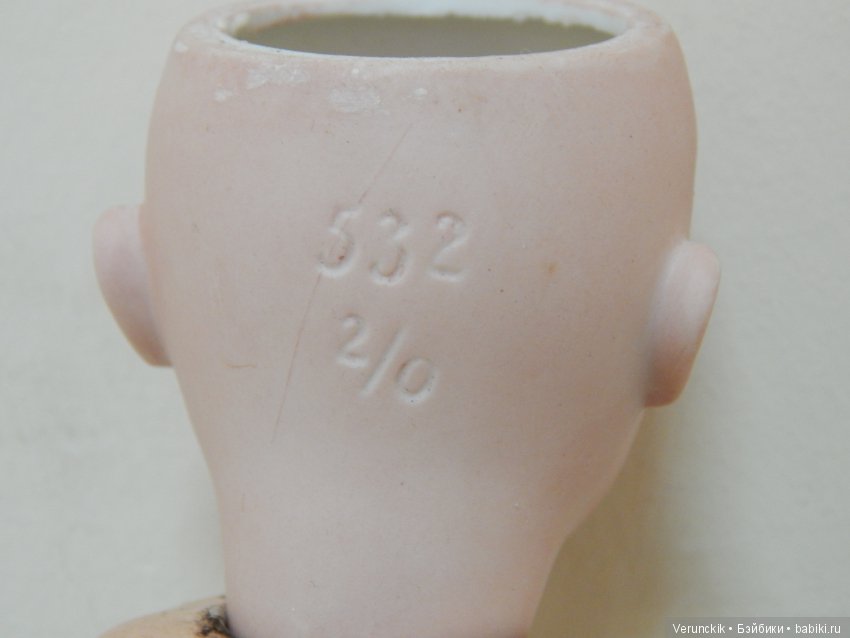 Кукла Русская - антикварная Шрайер и Фингергут 532 молд (фото 3)