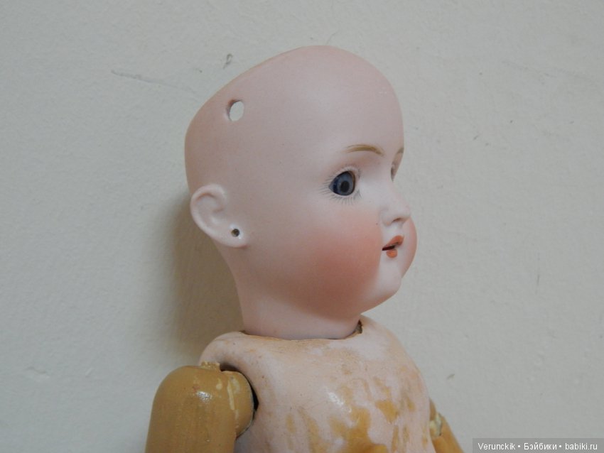 Кукла Русская - антикварная Шрайер и Фингергут 532 молд (фото 6)