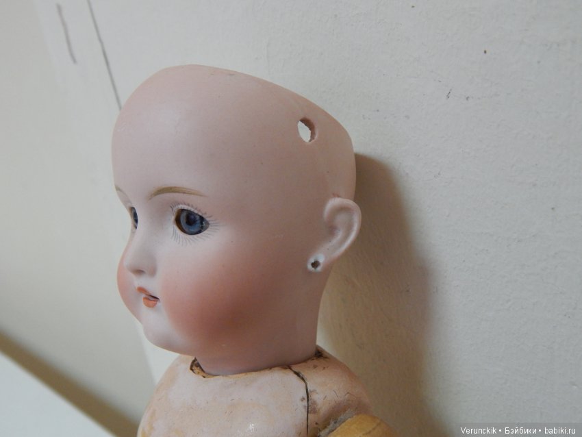 Кукла Русская - антикварная Шрайер и Фингергут 532 молд (фото 5)