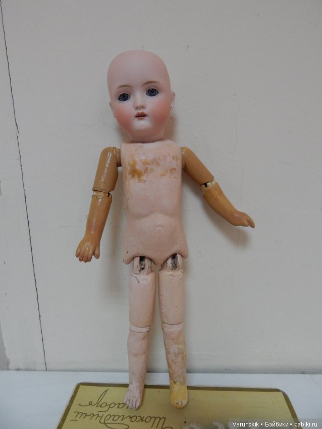 Кукла Русская - антикварная Шрайер и Фингергут 532 молд