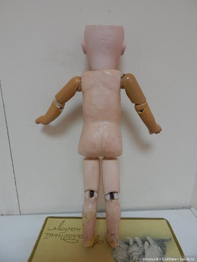 Кукла Русская - антикварная Шрайер и Фингергут 532 молд (фото 2)