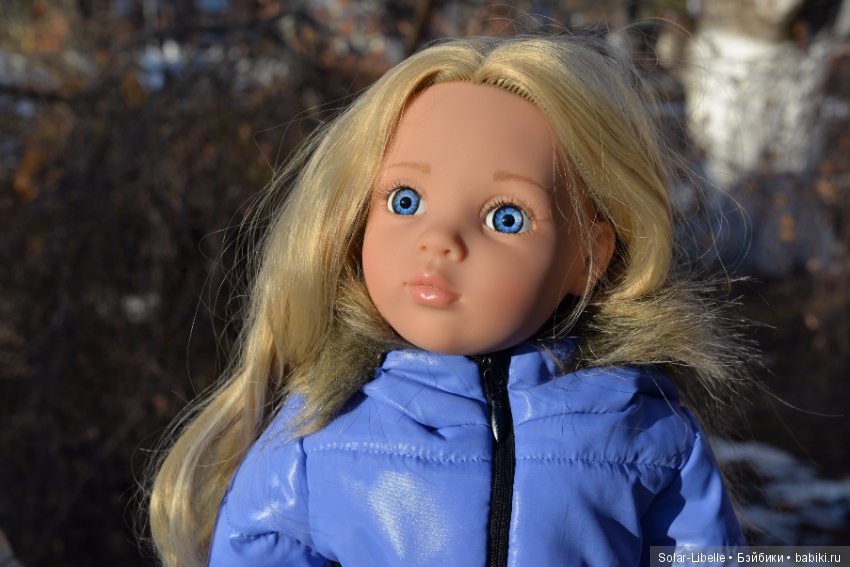 Зимняя прогулка. Готц ООАК