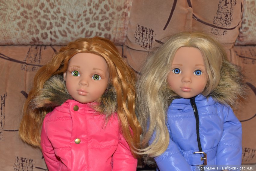 Зимняя прогулка. Готц ООАК