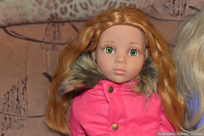 Зимняя прогулка. Готц ООАК