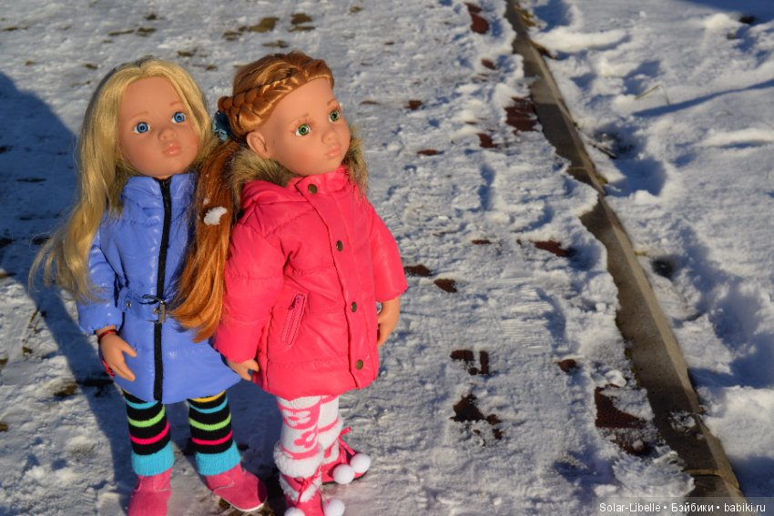 Зимняя прогулка. Готц ООАК (фото 8)