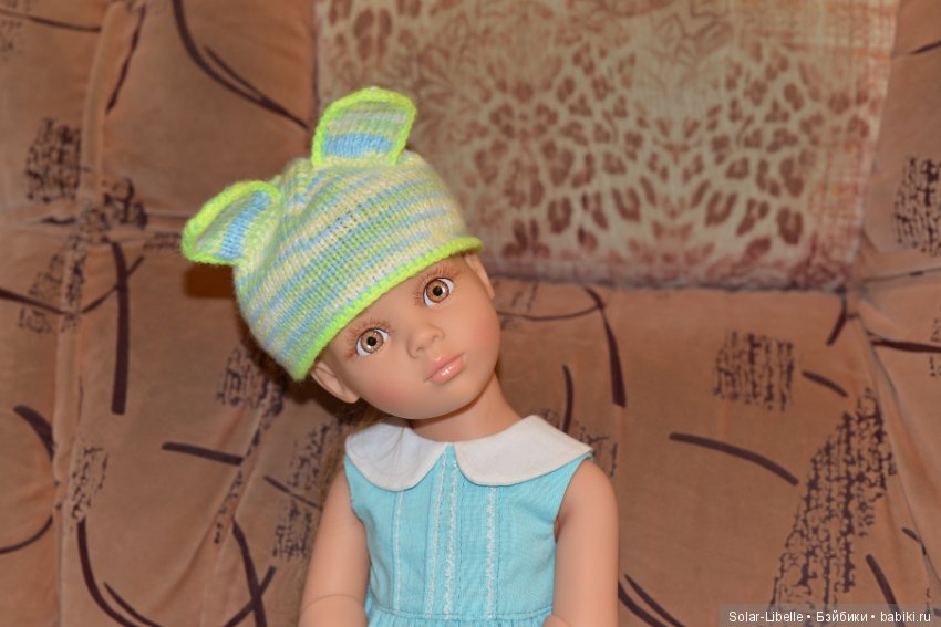 Зимняя прогулка. Готц ООАК