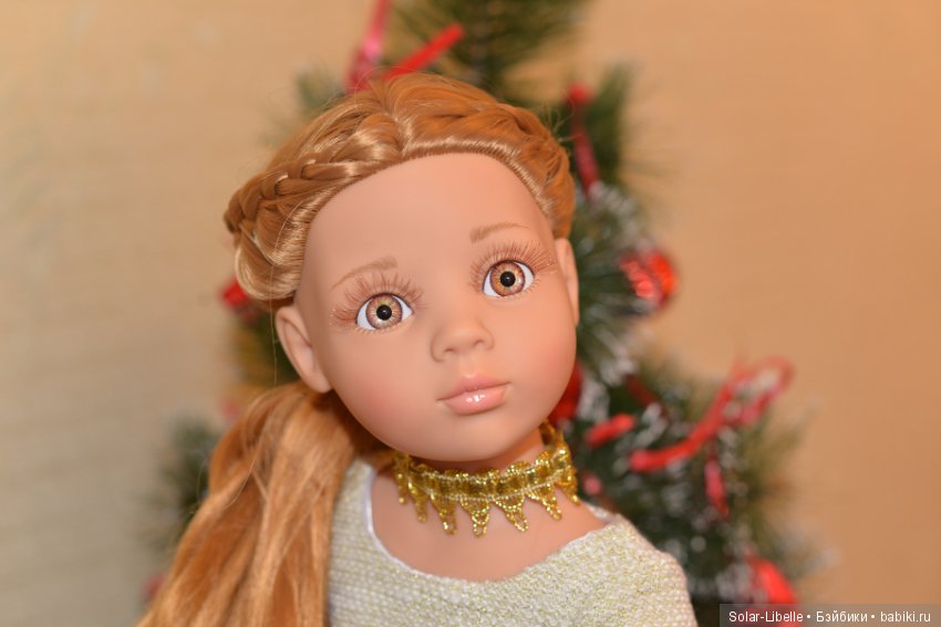 Зимняя прогулка. Готц ООАК (фото 3)