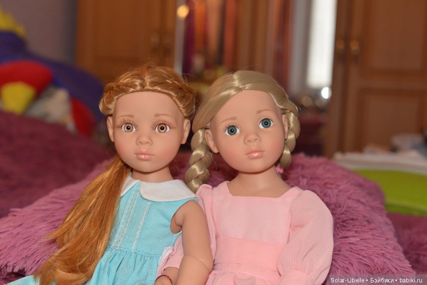 Зимняя прогулка. Готц ООАК (фото 2)