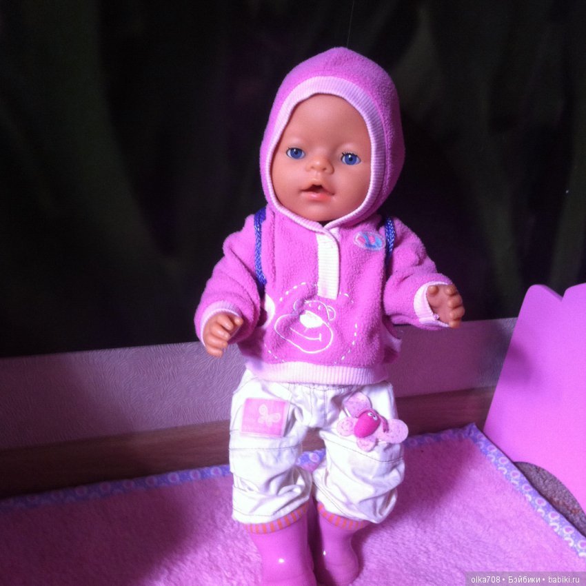 Наш baby born Ариша — Пупсы Baby Born и Baby Annabell (Zapf): интерактивные (фото 6)