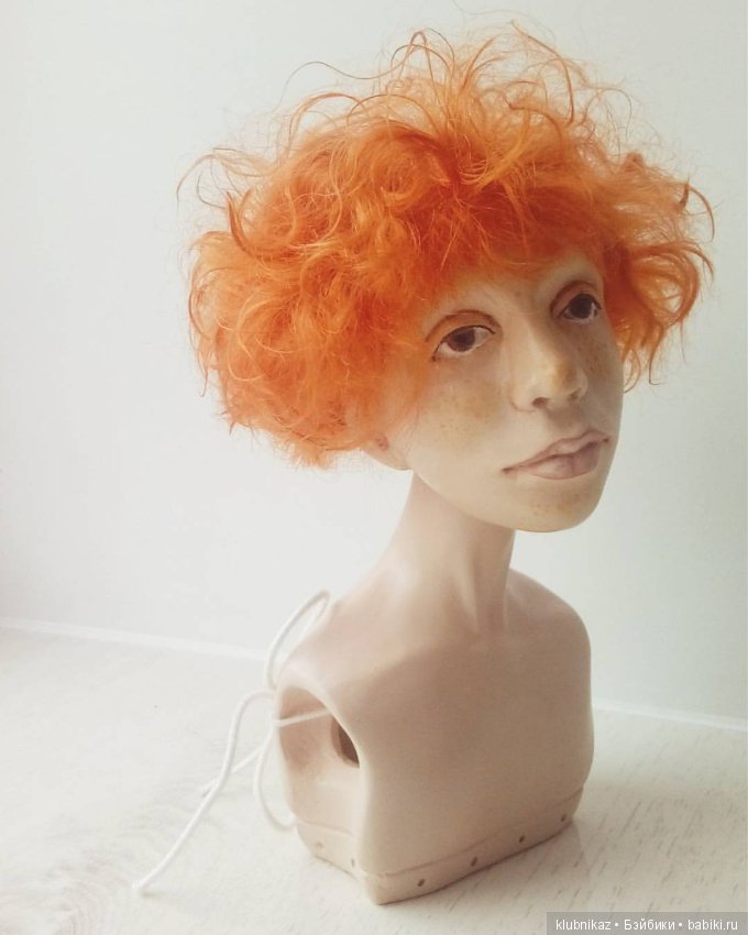 Солнечный мальчик, процесс создания шарнирной куклы