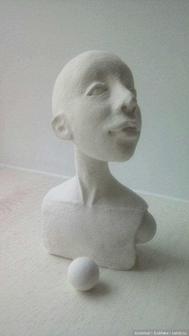 Солнечный мальчик, процесс создания шарнирной куклы (фото 4)