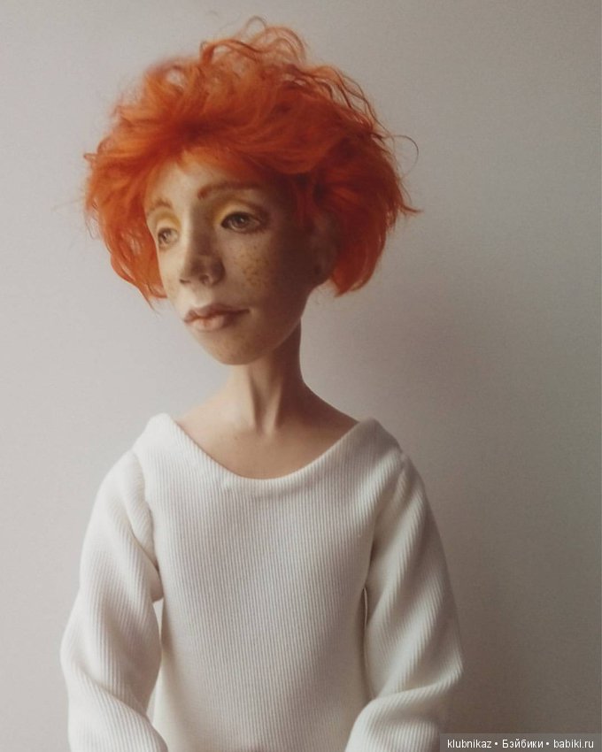 Солнечный мальчик, процесс создания шарнирной куклы