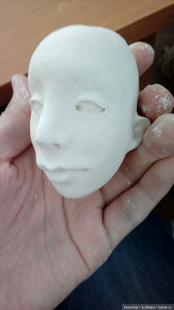 Солнечный мальчик, процесс создания шарнирной куклы (фото 2)