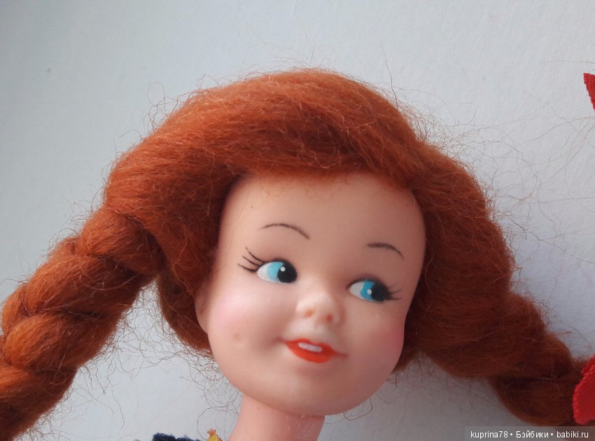 Пеппи Длинный чулок! с антресоли в новую жизнь. Мой первый ООАК старой куколки