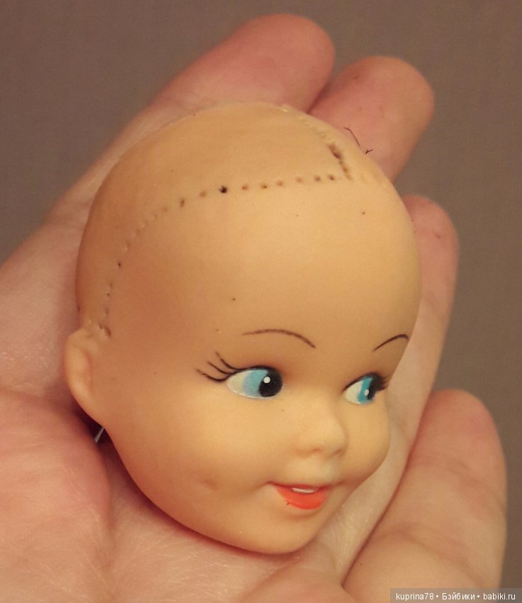 Пеппи Длинный чулок! с антресоли в новую жизнь. Мой первый ООАК старой куколки (фото 3)