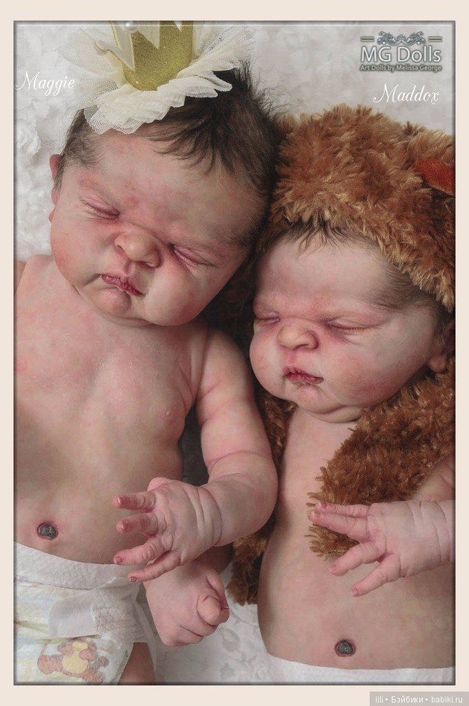 Мальчик Maddox и девочка Maggie от скульптора Cindy Musgrove
