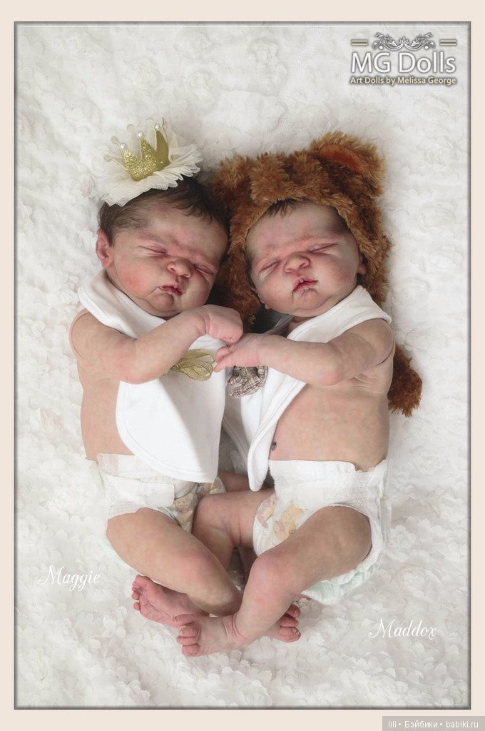 Мальчик Maddox и девочка Maggie от скульптора Cindy Musgrove