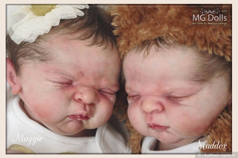 Мальчик Maddox и девочка Maggie от скульптора Cindy Musgrove