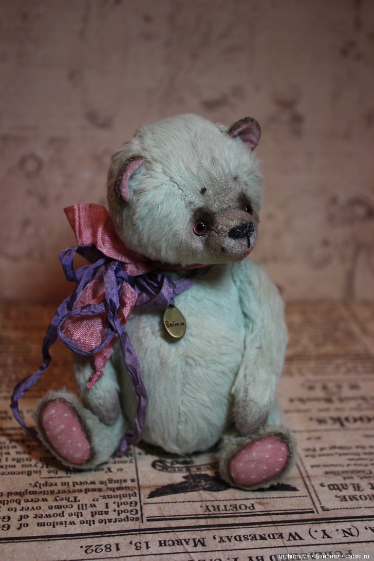 На счастье, мишка тедди — Авторские мишки Тедди и друзья: фото (фото 3)