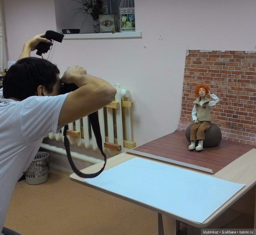 Солнечный мальчик, фото шарнирной куклы с фотосессии (фото 5)