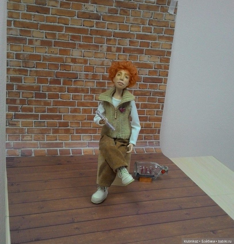 Солнечный мальчик, фото шарнирной куклы с фотосессии (фото 3)