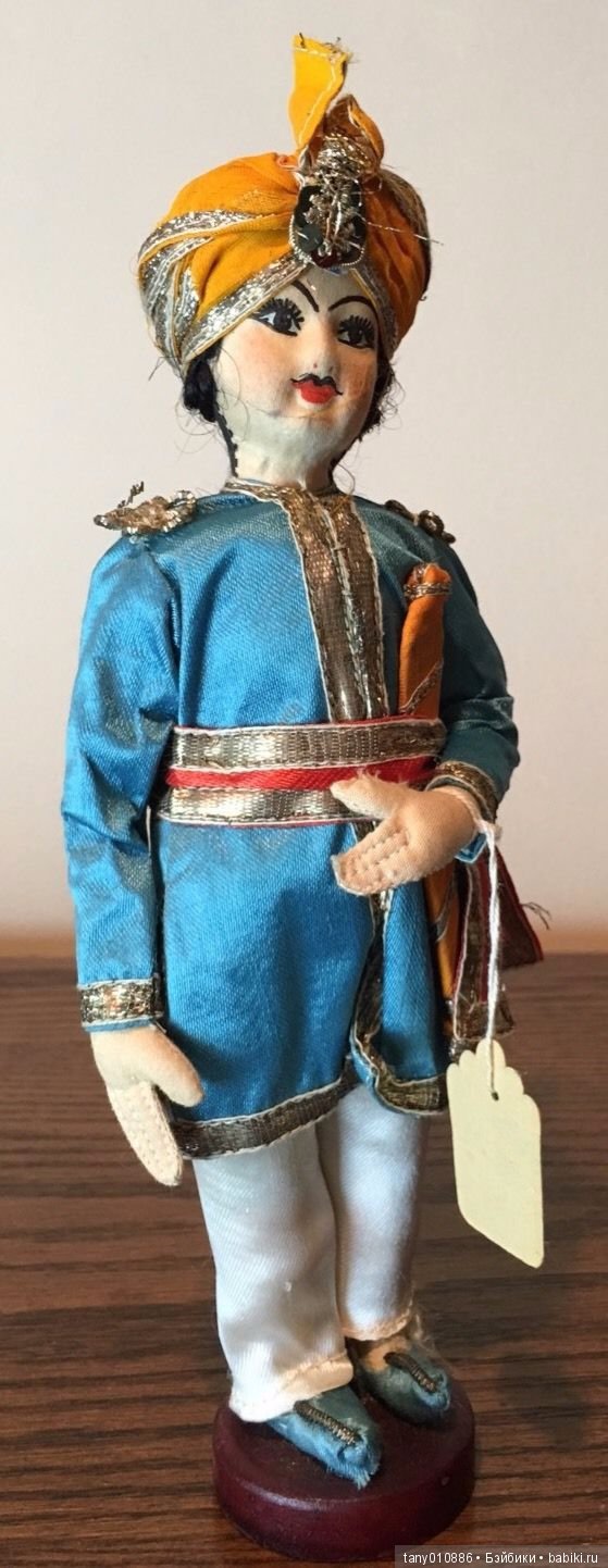 Текстильные индийские куклы
