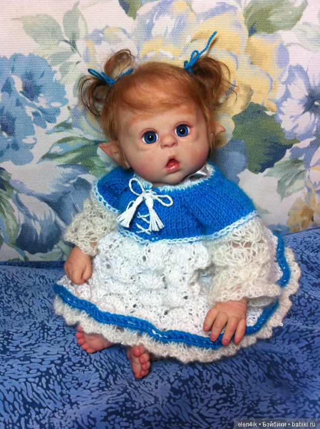 Маленькая мини Офелия — Куклы Реборн (Reborn): работы мастеров (фото 9)