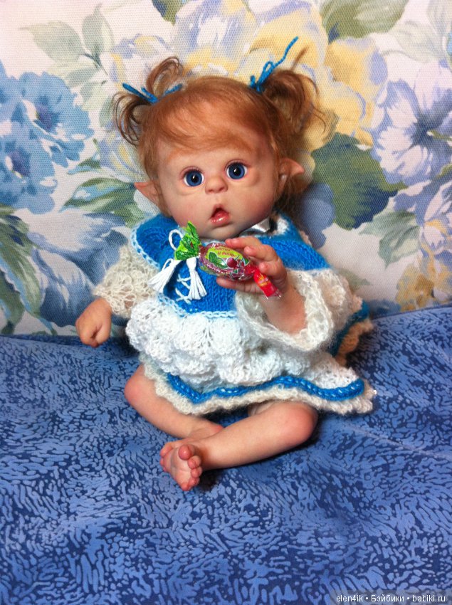 Маленькая мини Офелия — Куклы Реборн (Reborn): работы мастеров (фото 6)