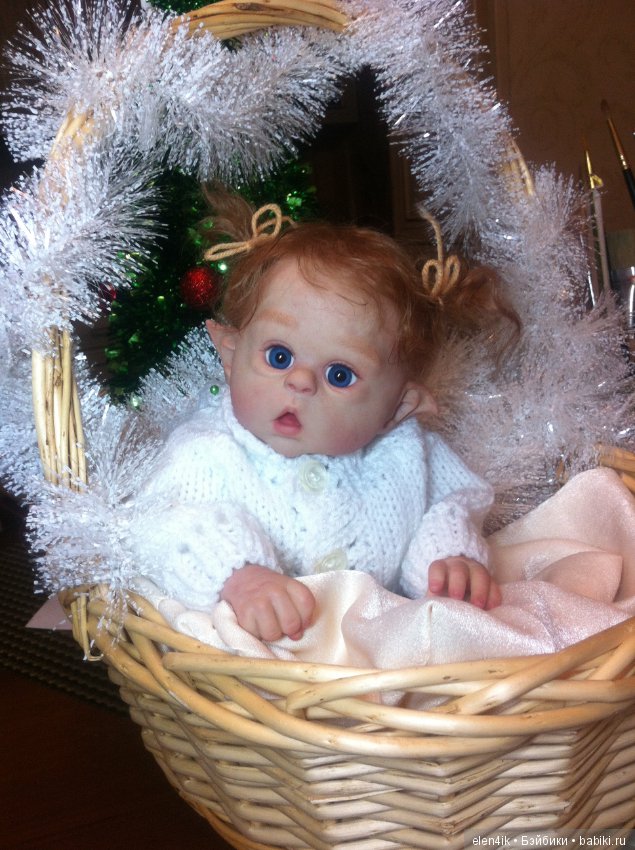 Маленькая мини Офелия — Куклы Реборн (Reborn): работы мастеров (фото 4)