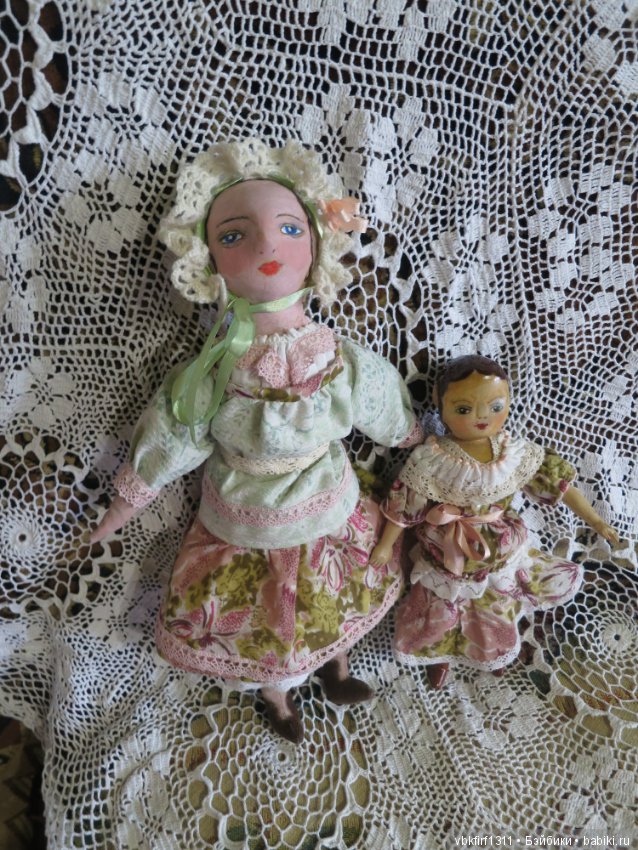 Мои Изанки — Авторские куклы в антикварном стиле: будуарные (фото 2)