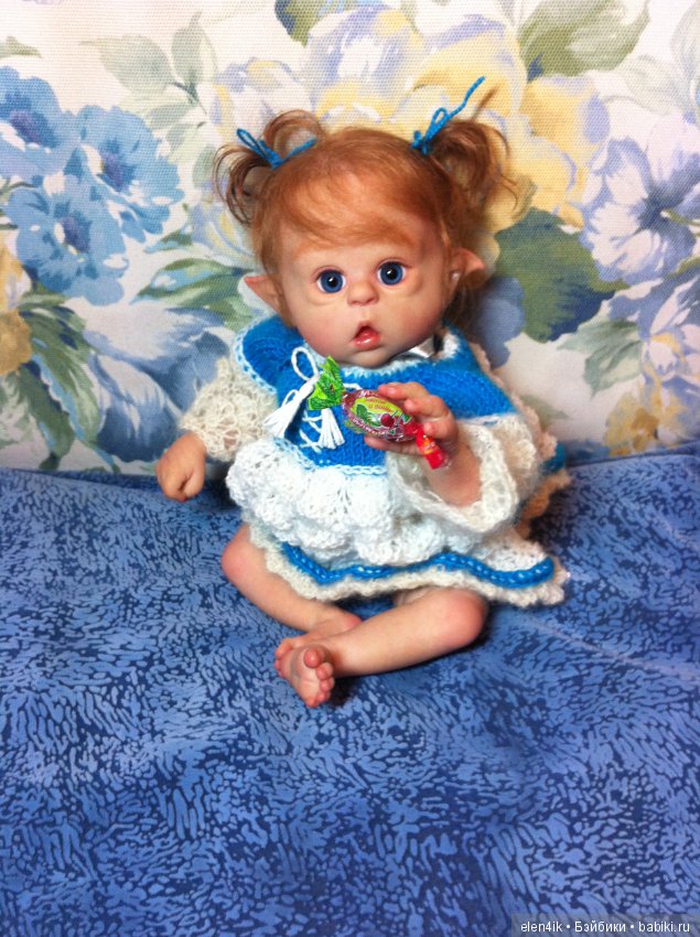 Маленькая мини Офелия — Куклы Реборн (Reborn): работы мастеров (фото 7)