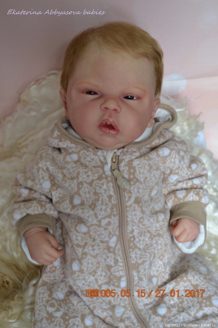 Манюня. Молд Elyse. Моя версия. Ekaterina Abbyasova babies (фото 4)