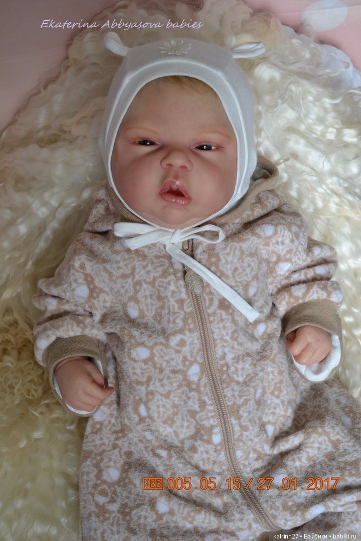 Манюня. Молд Elyse. Моя версия. Ekaterina Abbyasova babies