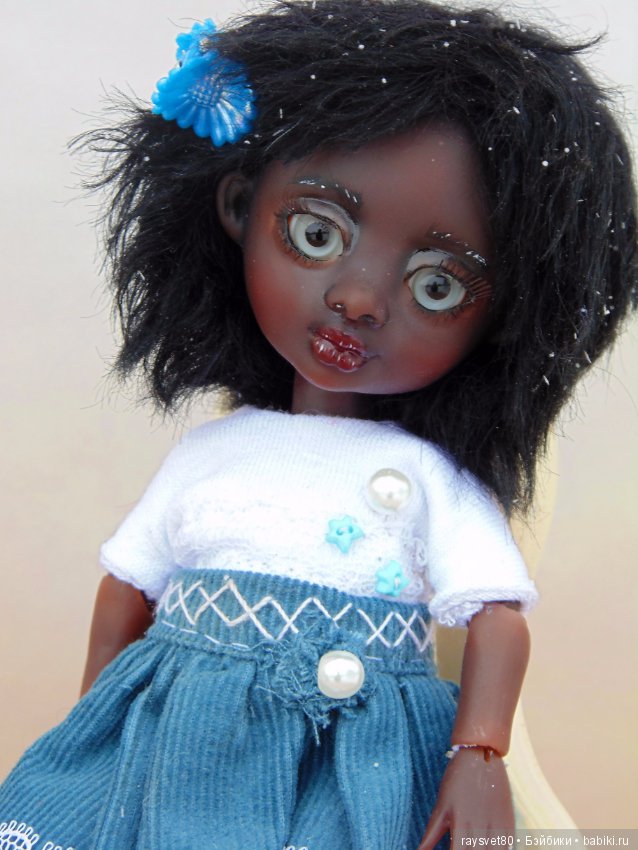 Шоколадные мальчик и девочка! Шарнирные куклы (фото 7)