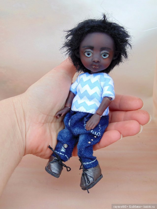 Шоколадные мальчик и девочка! Шарнирные куклы