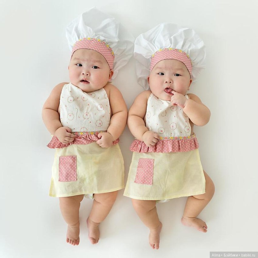 Близняшки Лея и Лорен — Дети: красивые фото