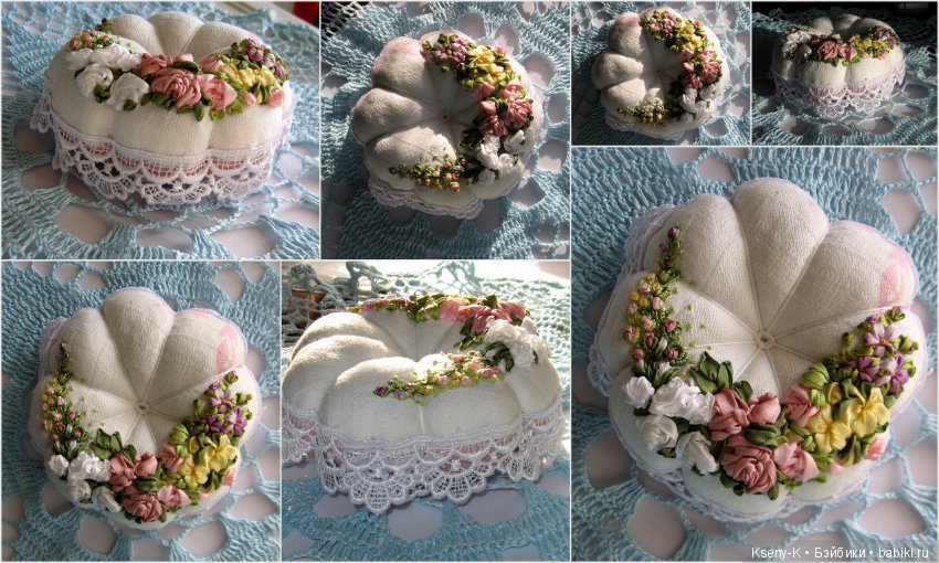 Мои любимые виды рукоделия - 1. Вышивка лентами