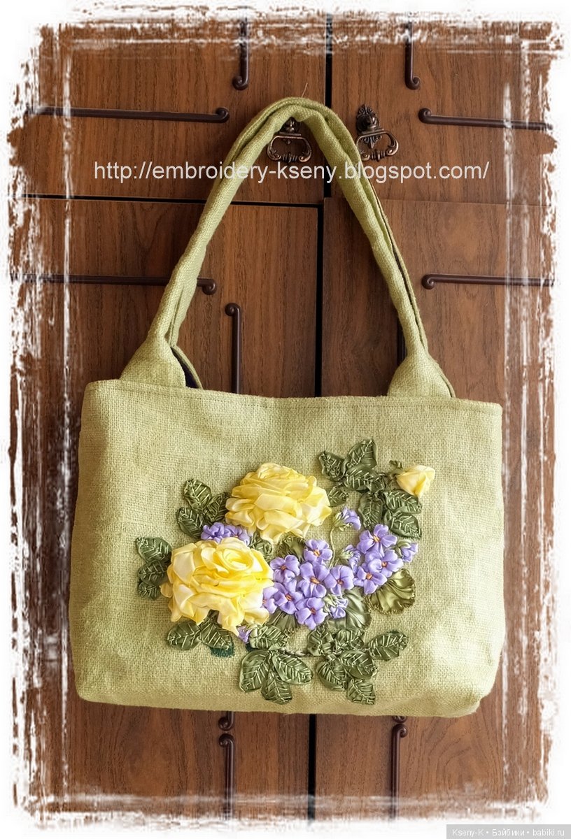 Мои любимые виды рукоделия - 1. Вышивка лентами