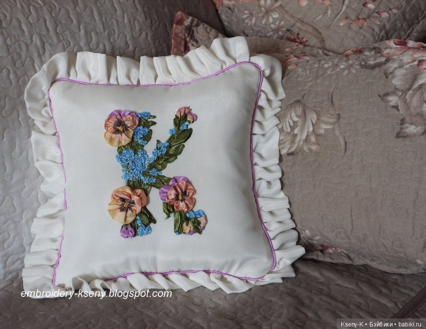 Мои любимые виды рукоделия - 1. Вышивка лентами