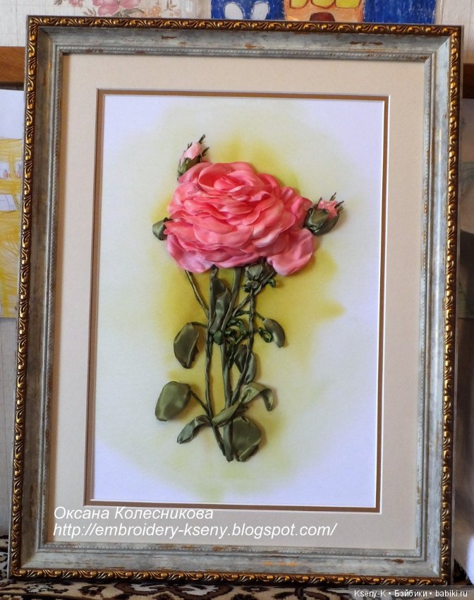 Мои любимые виды рукоделия - 1. Вышивка лентами